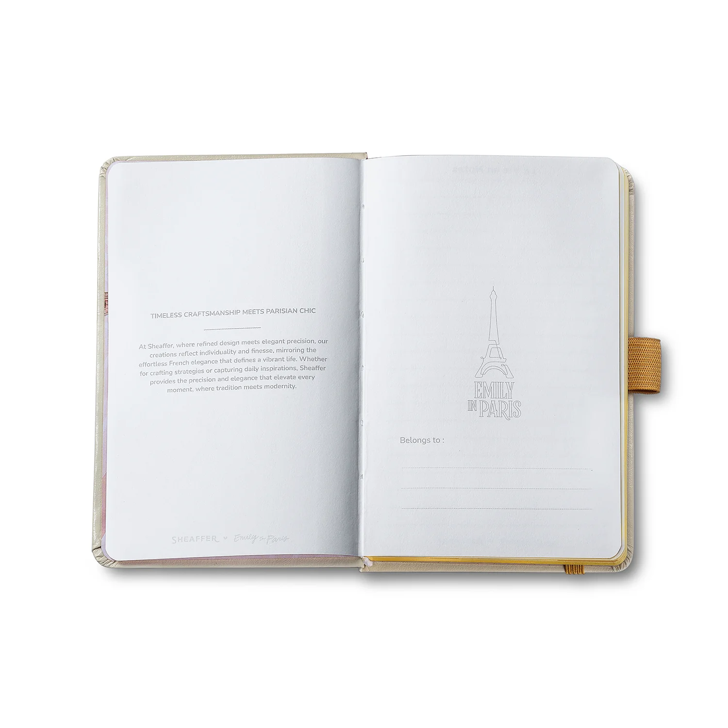 Sheaffer Emily in Paris A6 Notebook Beige - Image 6