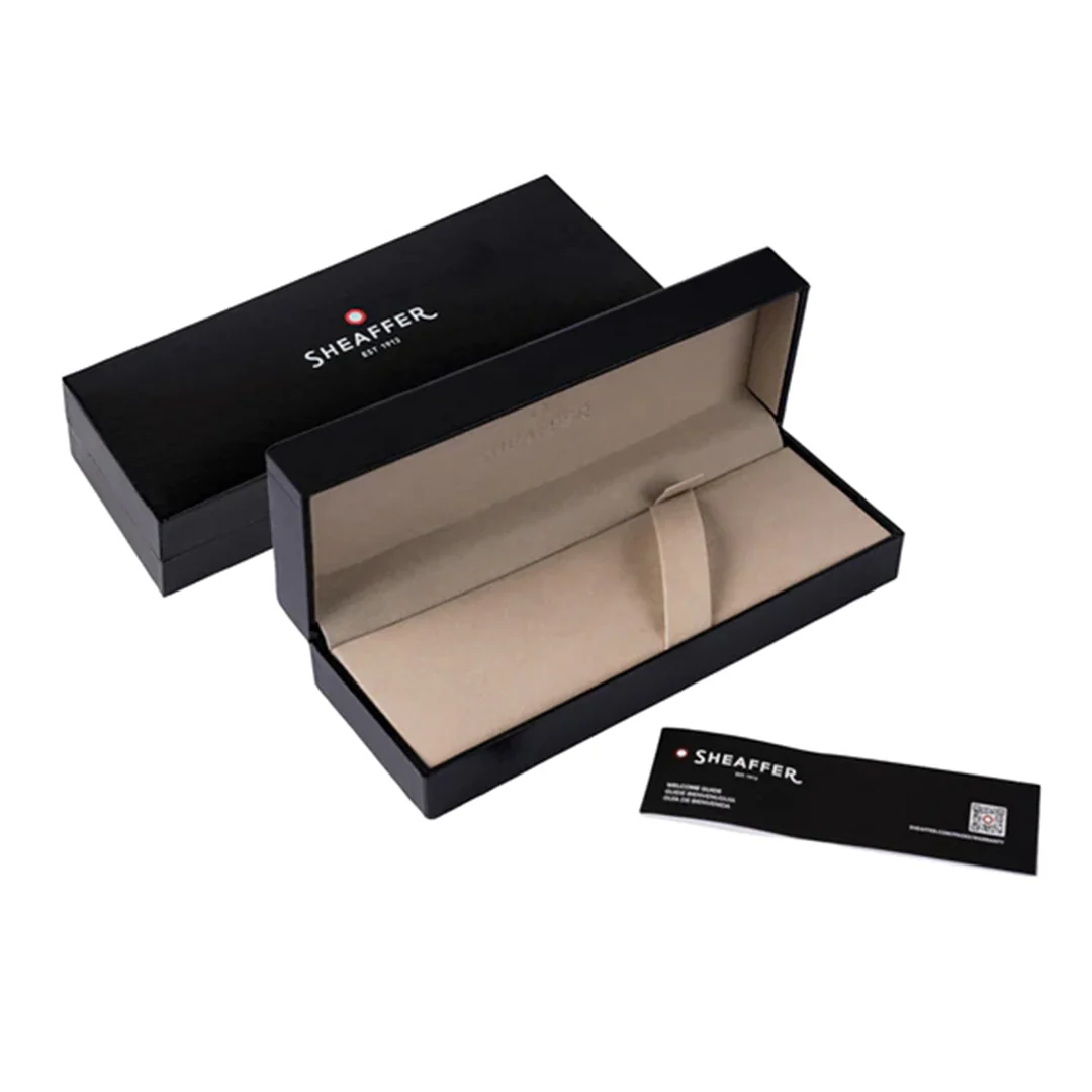 Sheaffer Sagaris E9471 Rollerball Pen Glossy Black with Gold Tone Trim - Image 4