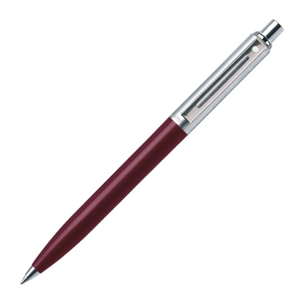 Sheaffer Sentinel 321 Ballpoint Pen Burgundy with Chrome Trim