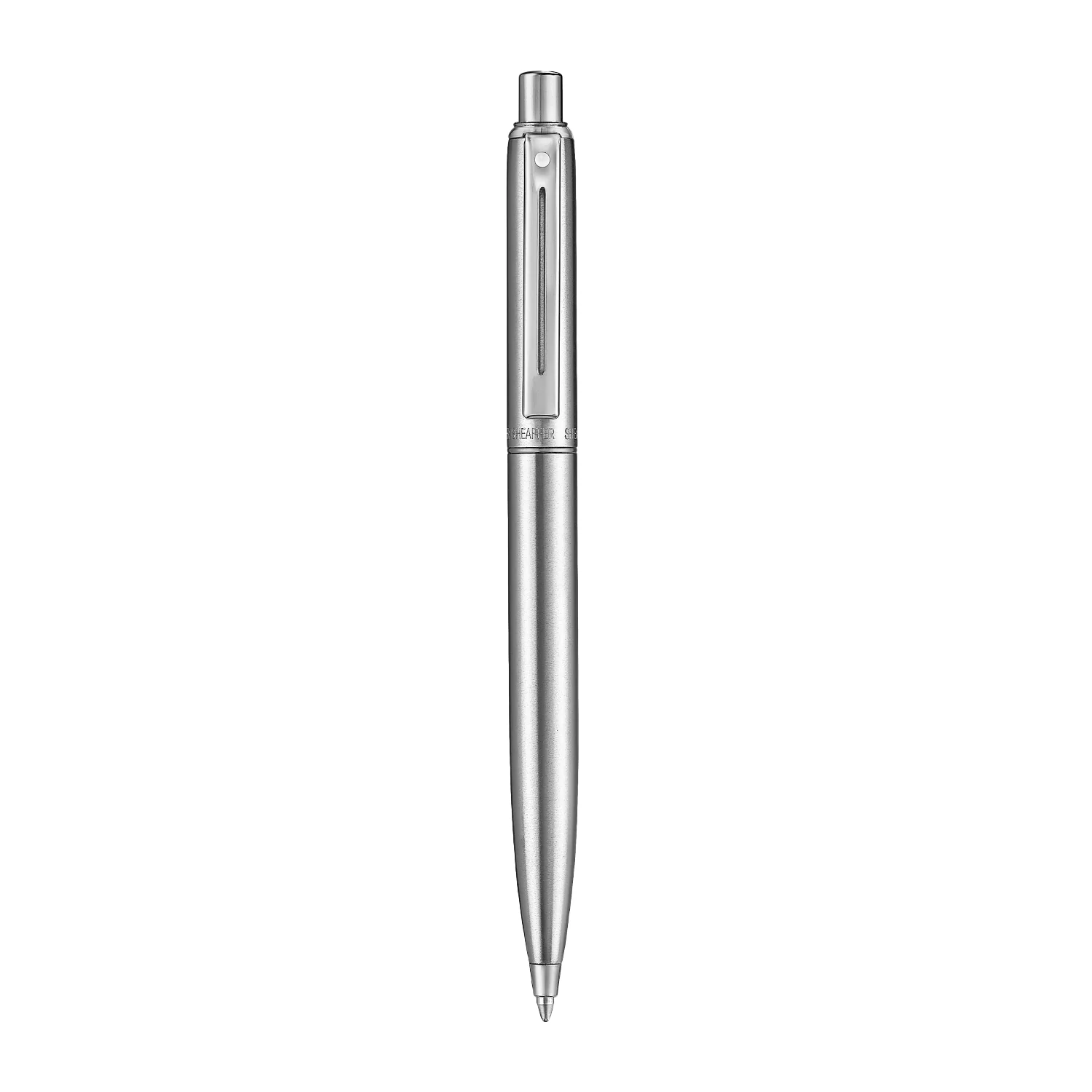 Sheaffer Sentinel 330 Ballpoint Pen Brushed Chrome with Chrome Trim - Image 5