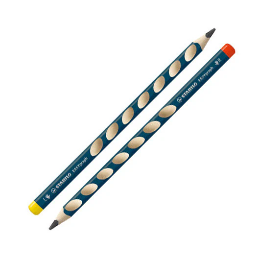 STABILO EASYgraph Handwriting Pencil Twin-Pack Petrol