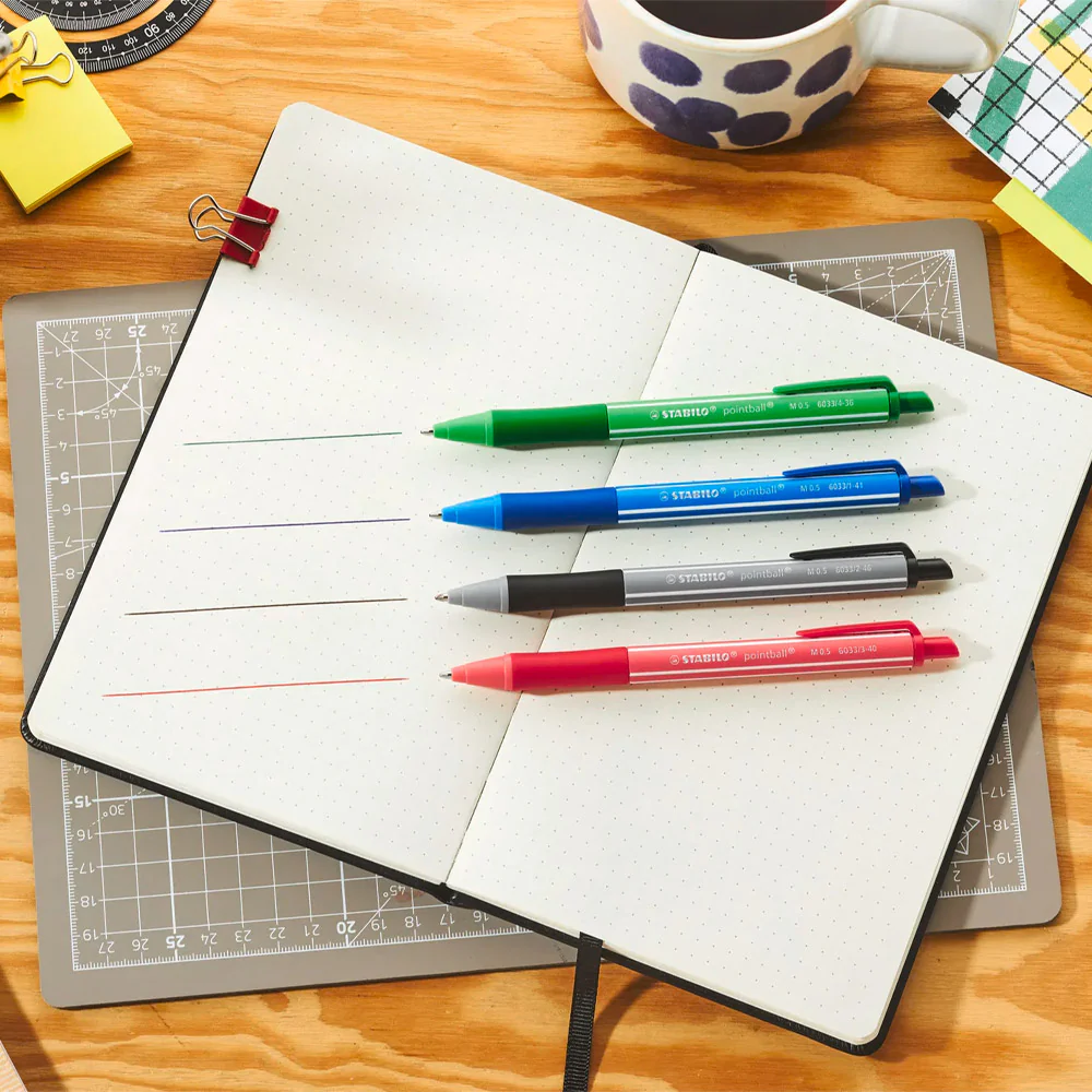 STABILO Pointball Ballpoint Pen Set of 4 - Image 2