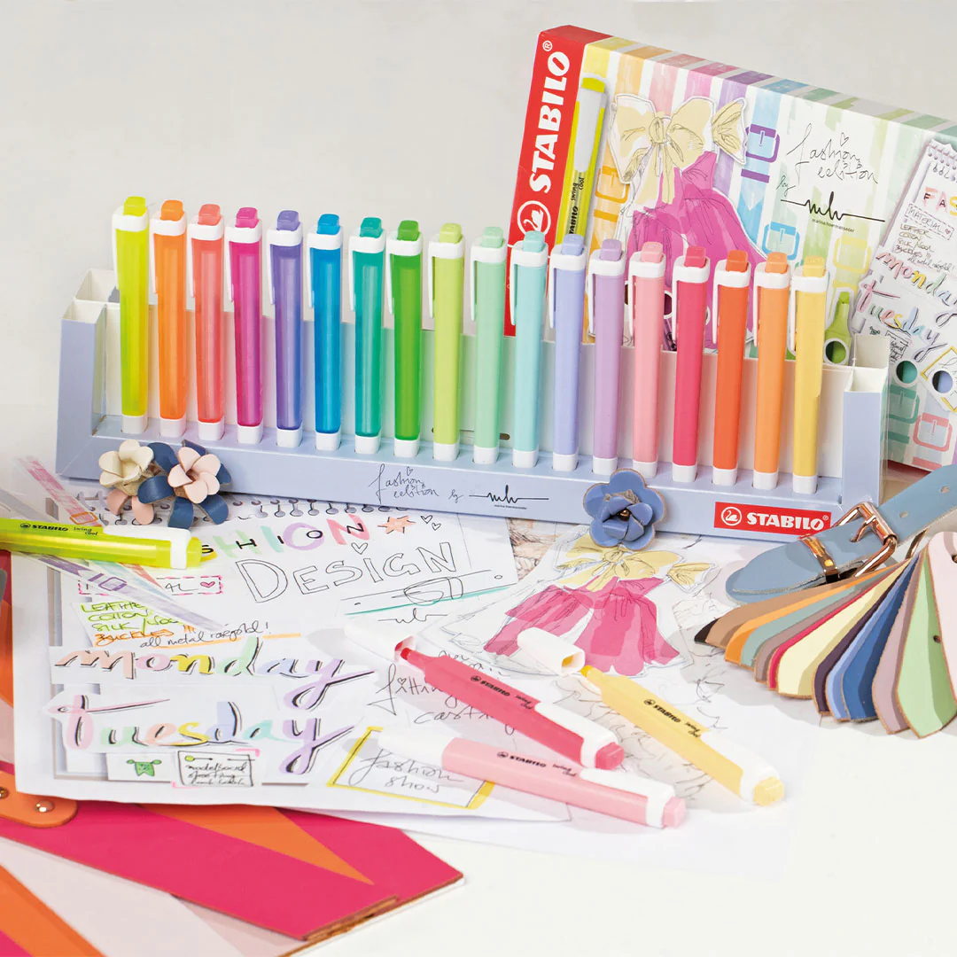 STABILO Swing Cool Highlighter NatureCOLORS Deskset of 18 - Image 2