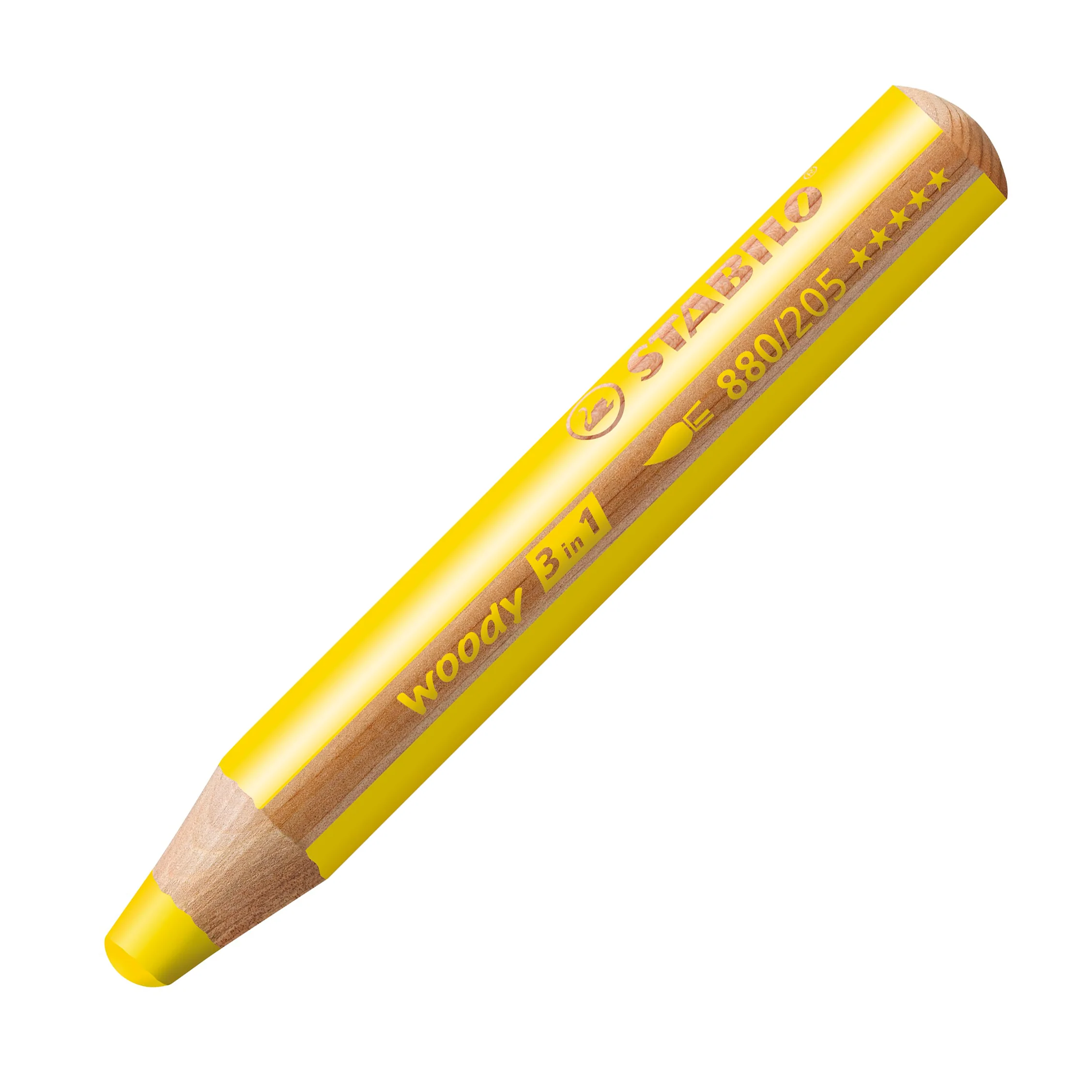 STABILO woody 3-in-1 Pencil Set of 6 - Image 6