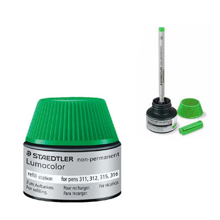 Staedtler Lumocolor Refill Ink Non-permanent 487 15 - Image 4
