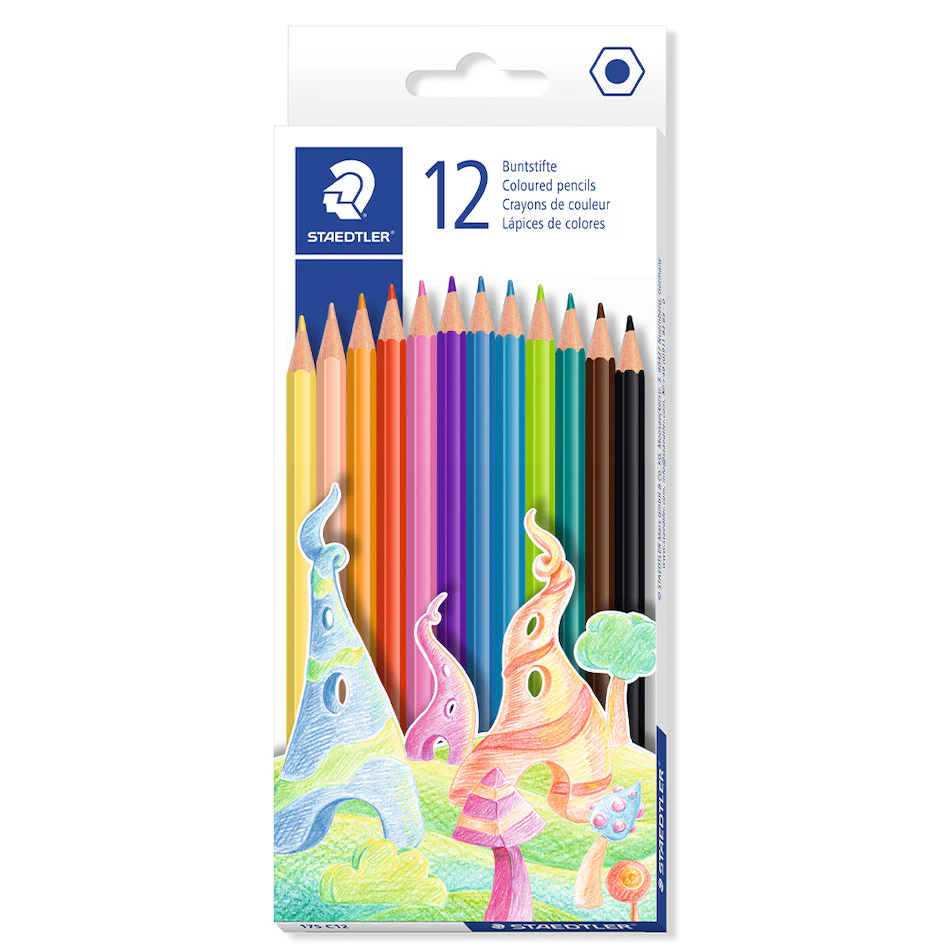 Staedtler Plastic Colouring Pencil Set of 12