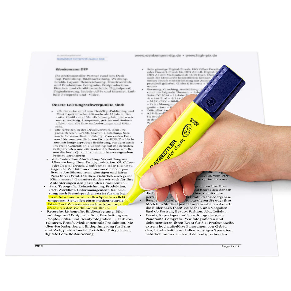 Staedtler Textsurfer Highlighter Wallet of 20 - Image 3