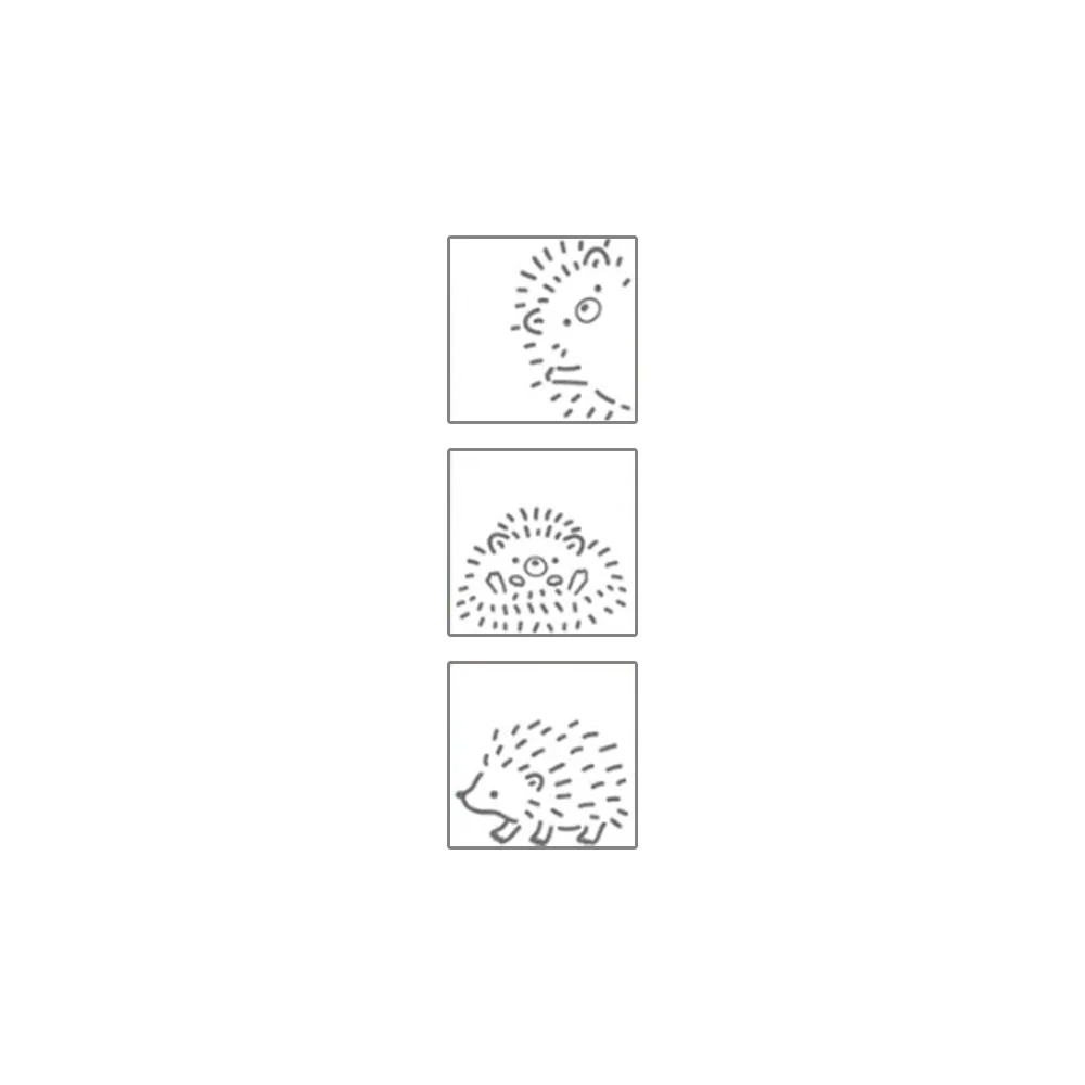 Sun-Star Peekaboo Stamp Hedgehog - Image 2