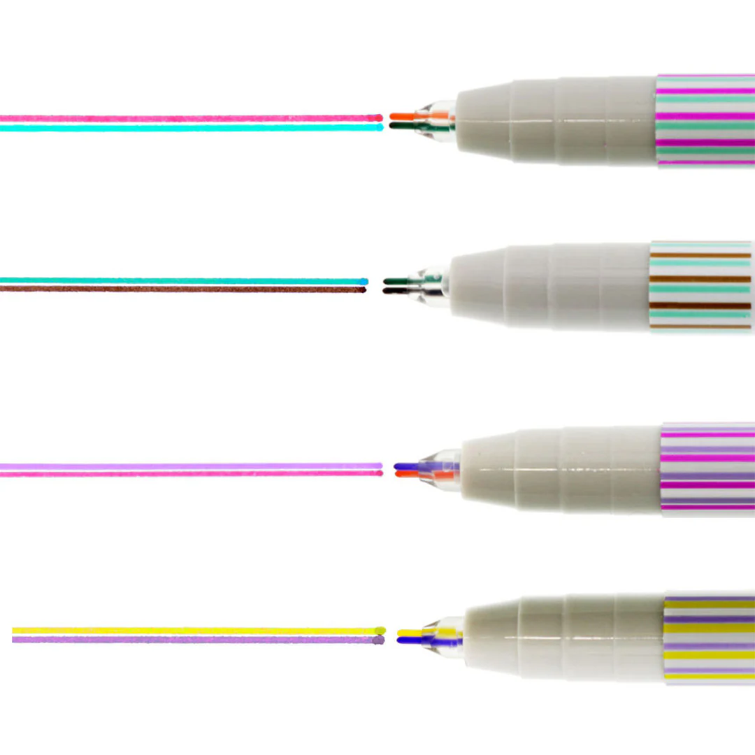 Sun-Star TWIINK 2-Colour Pen Set of 4 - Image 3