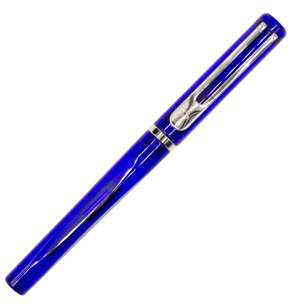 Taccia Facet Fountain Pen Clear Blue - Image 10