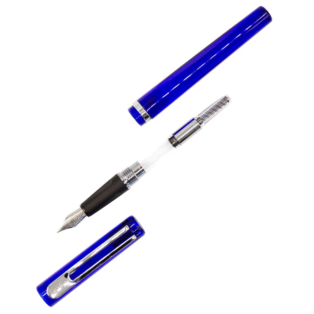 Taccia Facet Fountain Pen Clear Blue - Image 9
