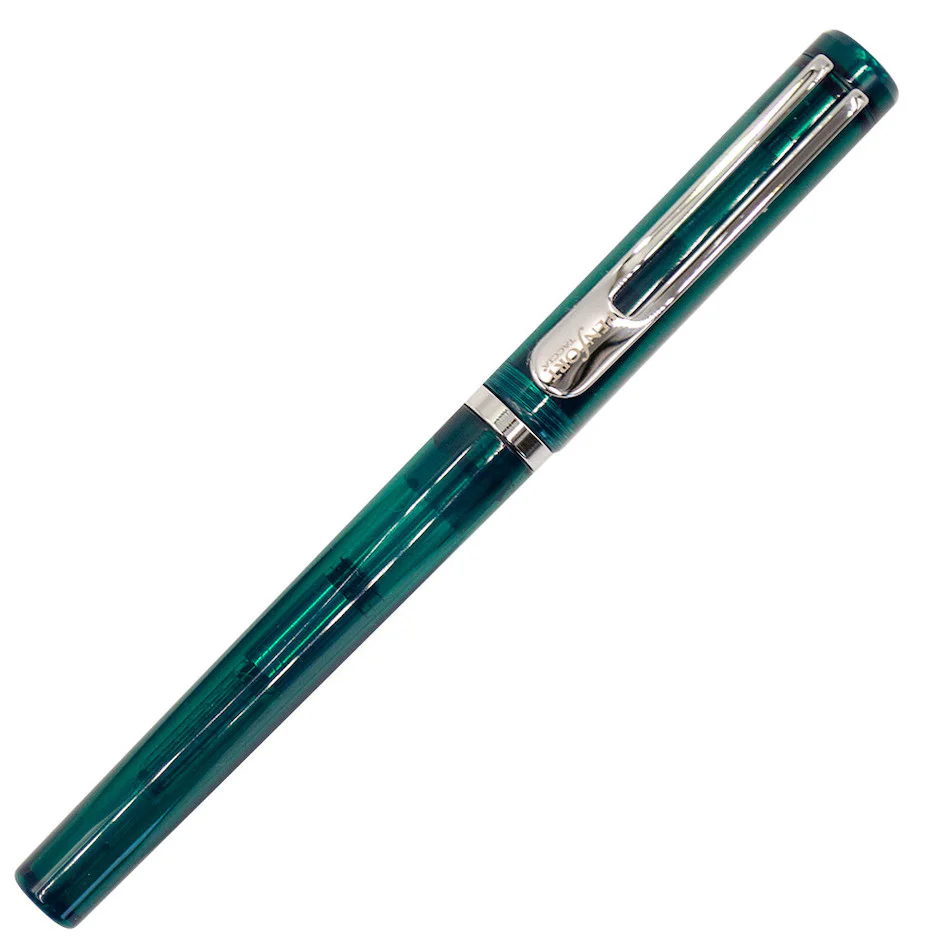 Taccia Facet Fountain Pen Clear Green - Image 4