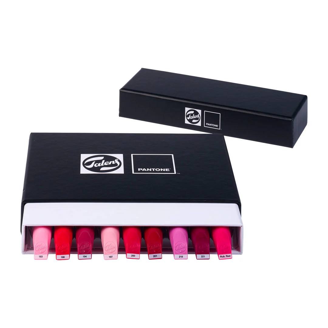 Talens Pantone Water Based Marker Set Of 9 Cool Red - Image 3