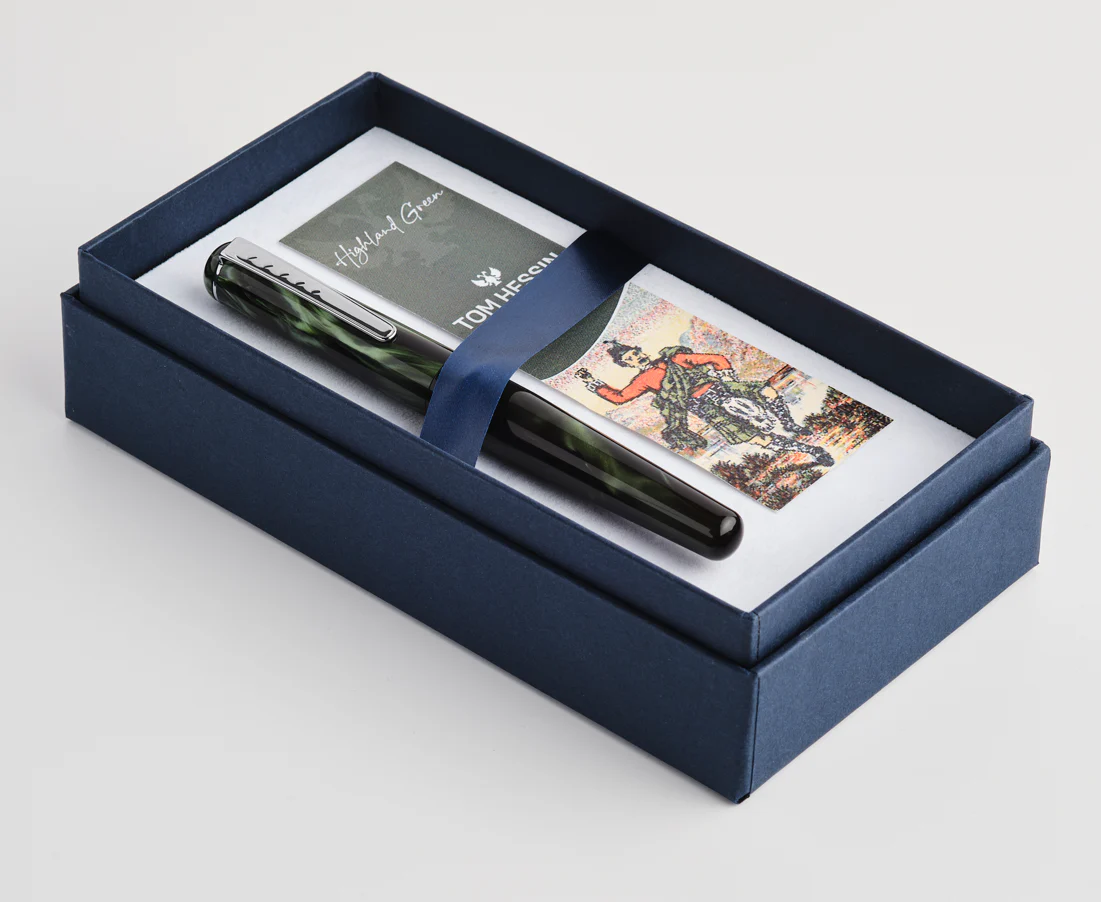 Tom Hessin Charles Collection Fountain Pen Highland Green - Image 3