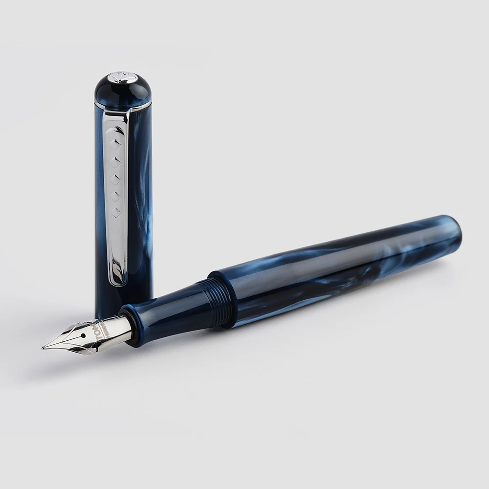 Tom Hessin Charles Collection Fountain Pen Signature Blue - Image 3
