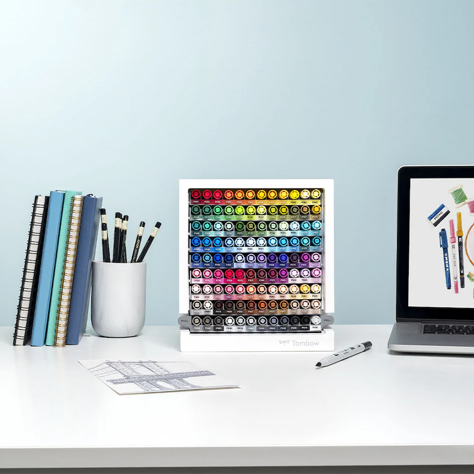 Tombow ABT Dual Brush Pens Set of 108 With Organiser - Image 3