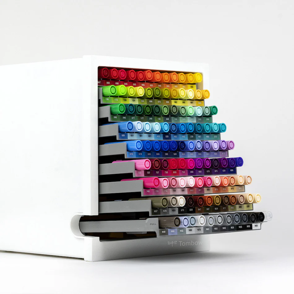 Tombow ABT Dual Brush Pens Set of 108 With Organiser - Image 4