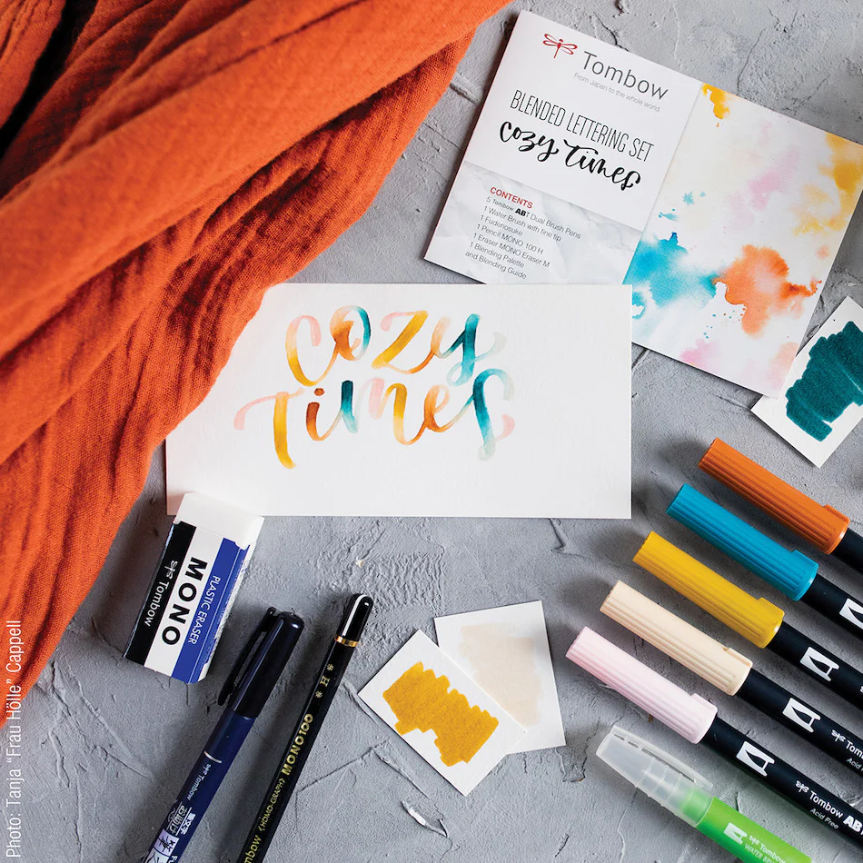 Tombow Blended Lettering Set Cozy Times - Image 2
