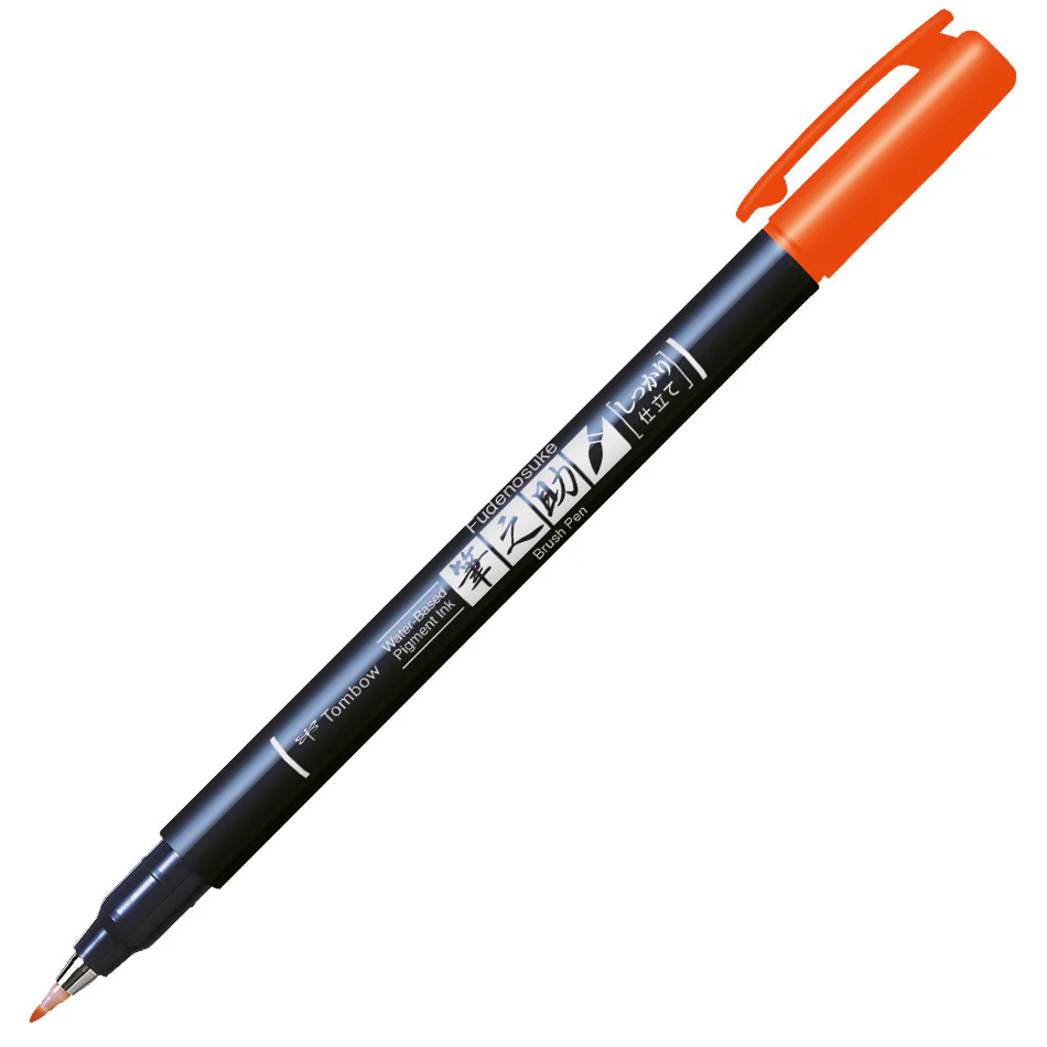 Tombow Fudenosuke Colour Brush Pen