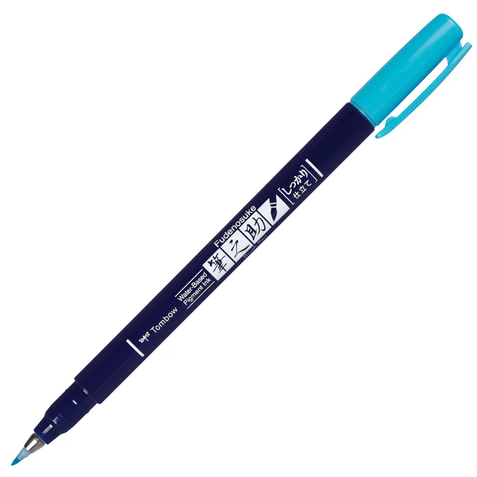 Tombow Fudenosuke Neon Colour Brush Pen