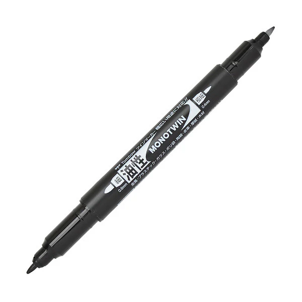 Tombow Mono Twin Permanent Fineliner Pen