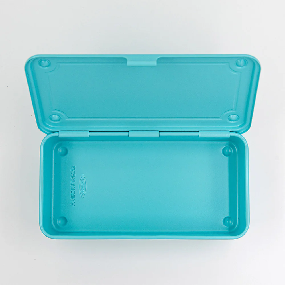 Toyo Steel Trunk Shape Toolbox T-190 Asahanada (Pale Blue) - Image 3