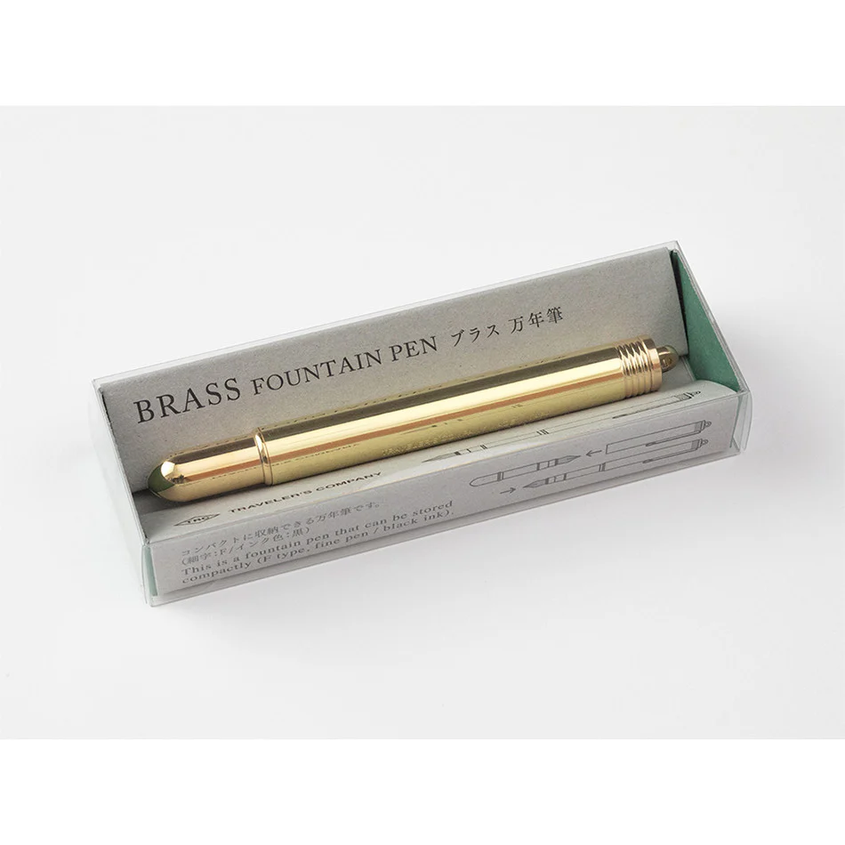 TRAVELER'S COMPANY BRASS Fountain Pen - Image 3