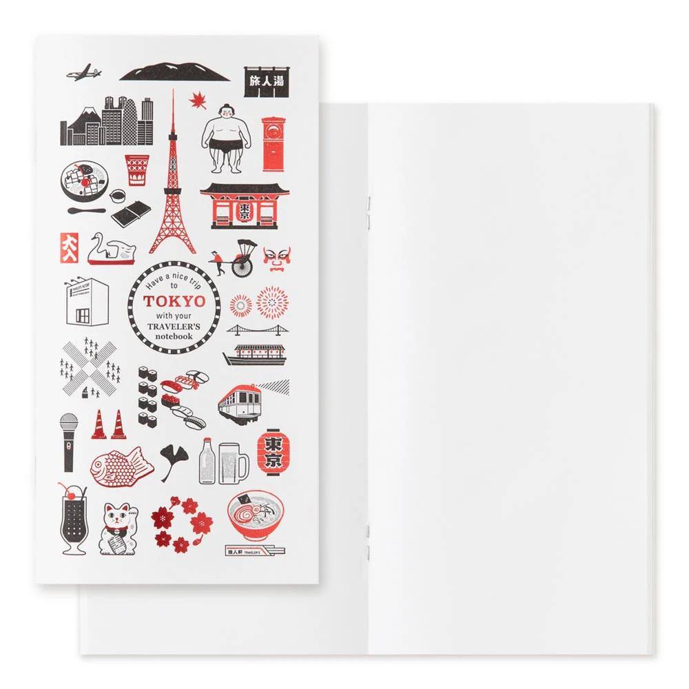 TRAVELER'S COMPANY Limited Edition Traveler's Notebook Tokyo Black - Image 6