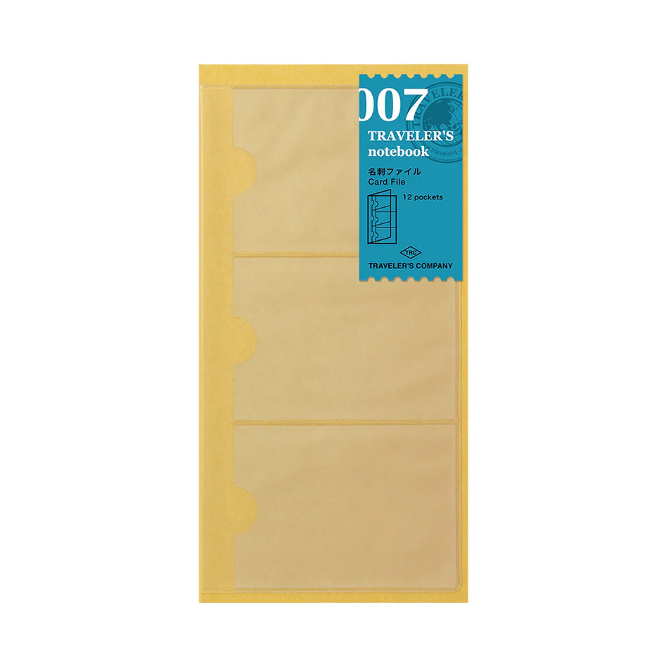 TRAVELER'S COMPANY Notebook Refill Card File