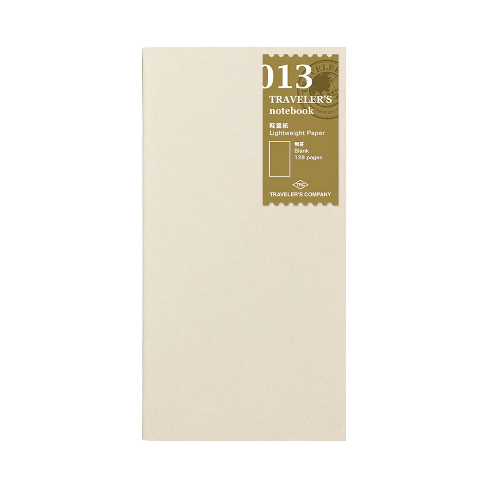 TRAVELER'S COMPANY Notebook Refill Light Paper