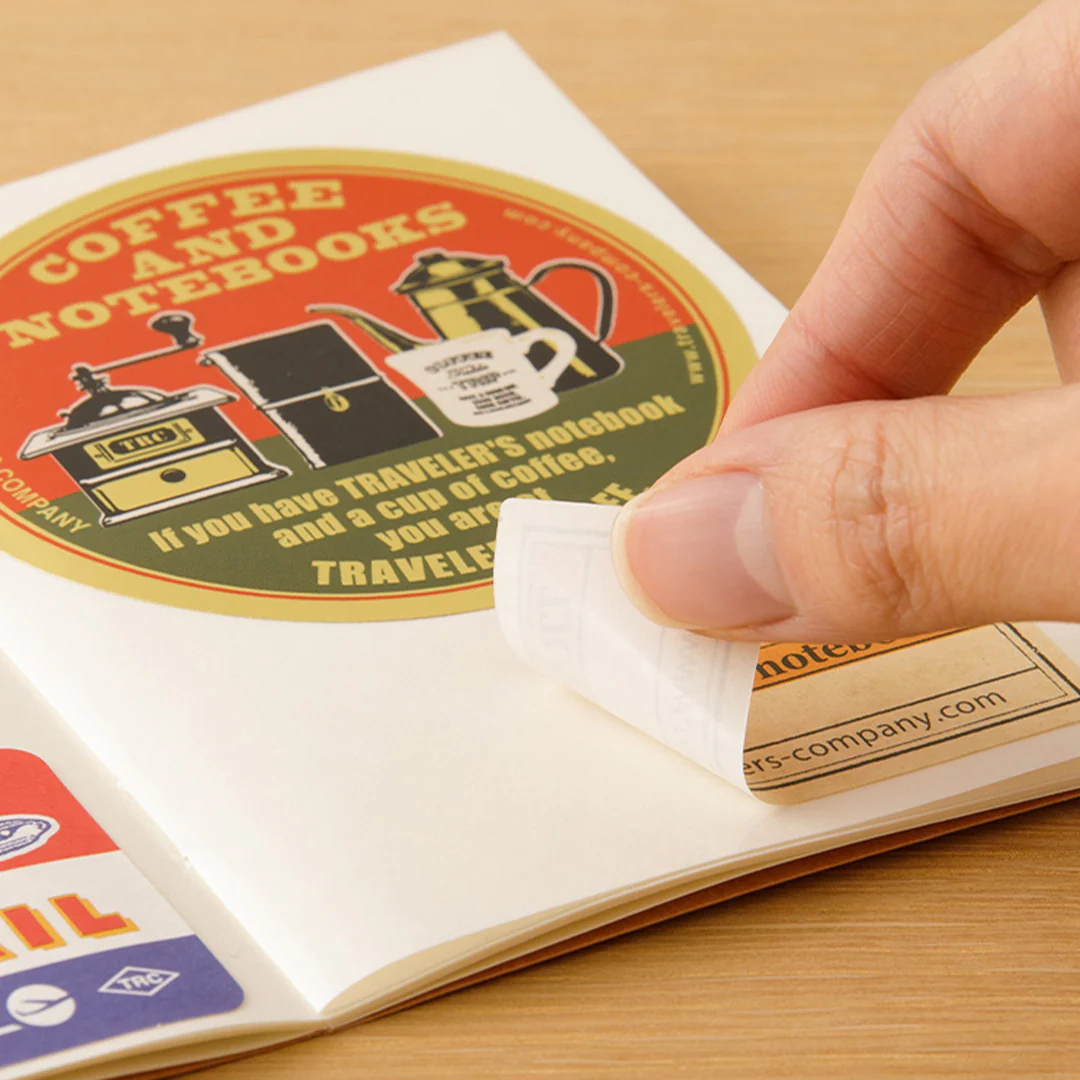 TRAVELER'S COMPANY Notebook Refill Passport Size Sticker Release Paper - Image 7