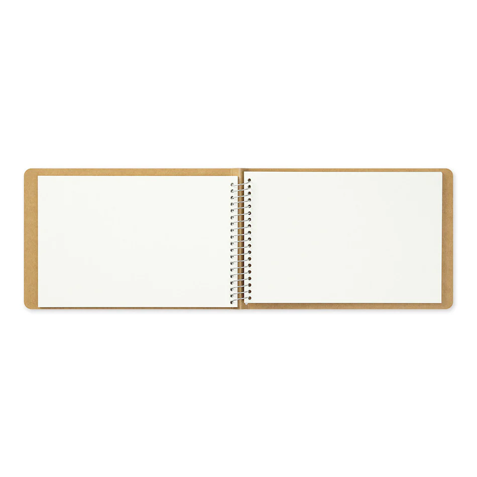 TRAVELER'S COMPANY Notebook Spiral Ring B6 Watercolour Paper - Image 2