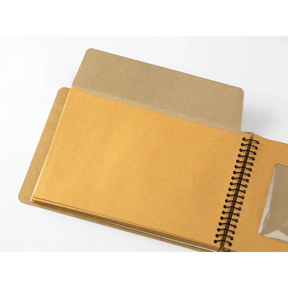 TRAVELER'S COMPANY Notebook Spiral Ring B6 Window Envelope - Image 3