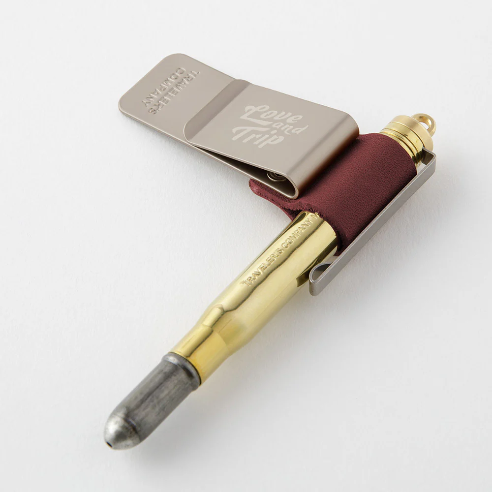 TRAVELER'S COMPANY Pen Holder LOVE AND TRIP Red - Image 2