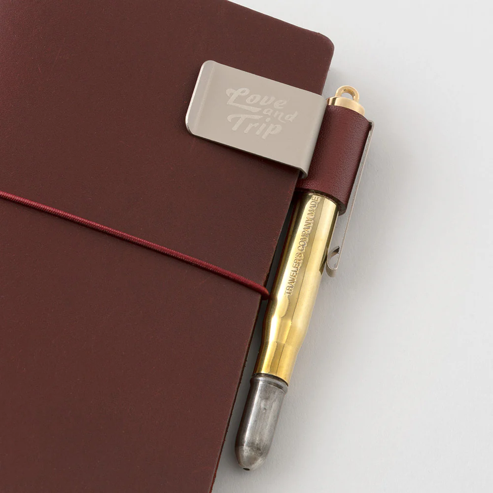 TRAVELER'S COMPANY Pen Holder LOVE AND TRIP Red - Image 3