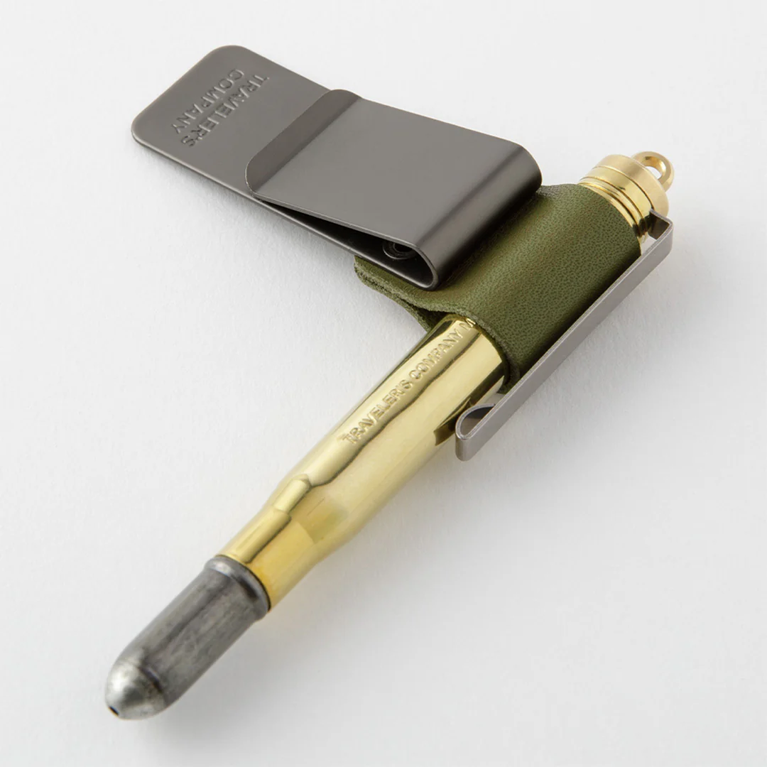 TRAVELER'S COMPANY Penholder Medium Olive - Image 4