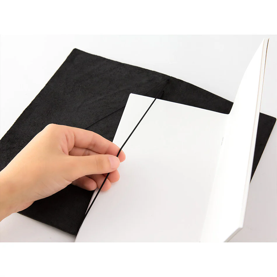 TRAVELER'S COMPANY Traveler's Notebook Leather Black - Image 5