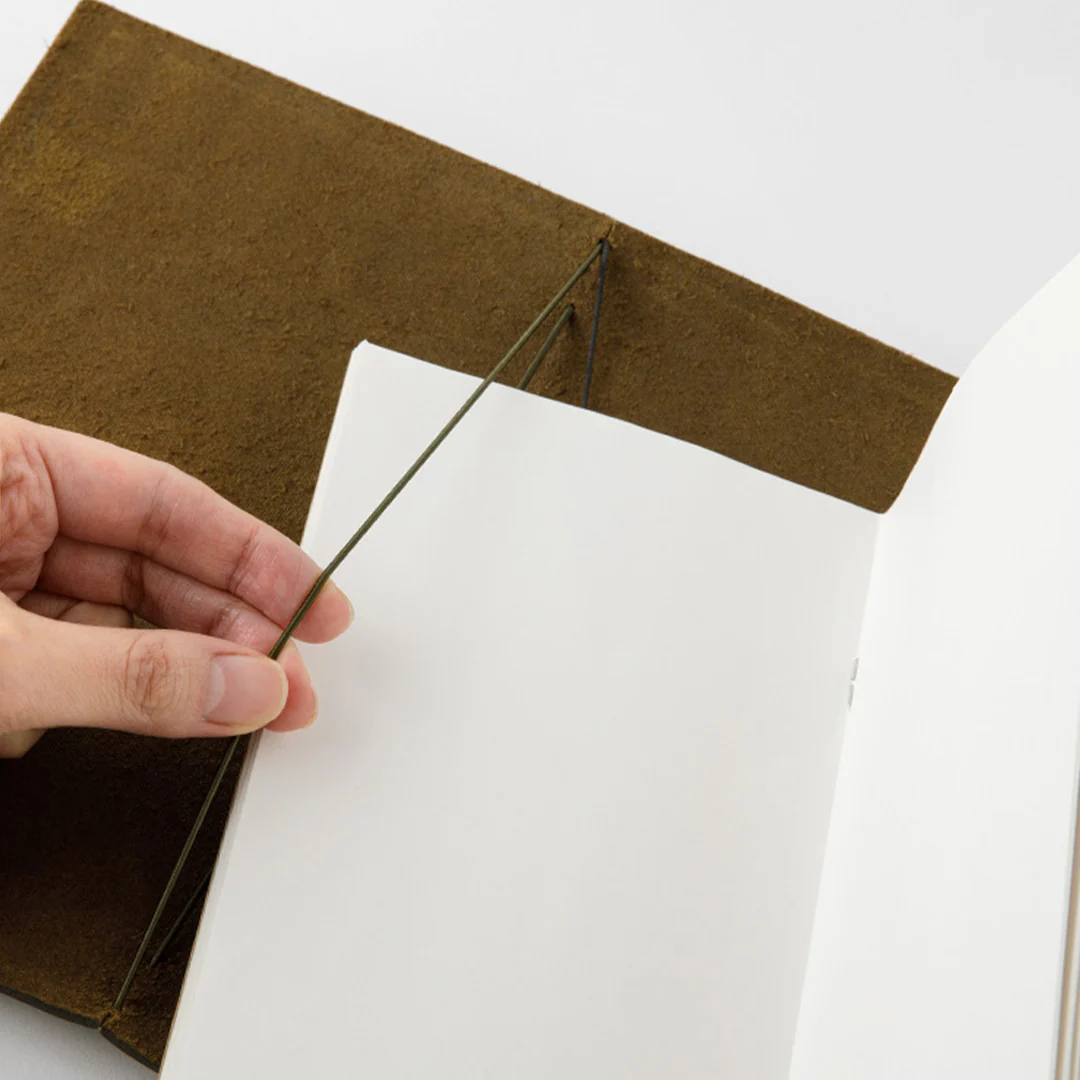 TRAVELER'S COMPANY Traveler's Notebook Leather Olive - Image 9