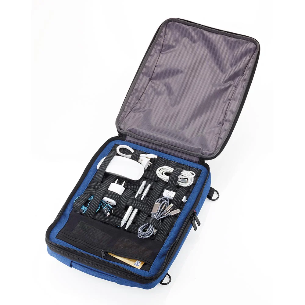 Troika Business Backpack Blue - Image 3