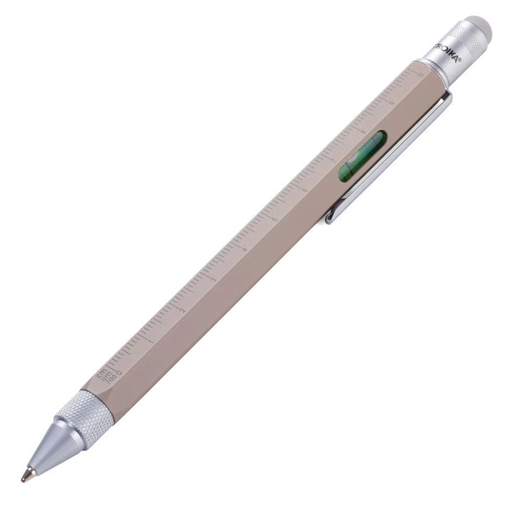 Troika Multitasking Ballpoint Pen Concrete Matt Grey/Silver