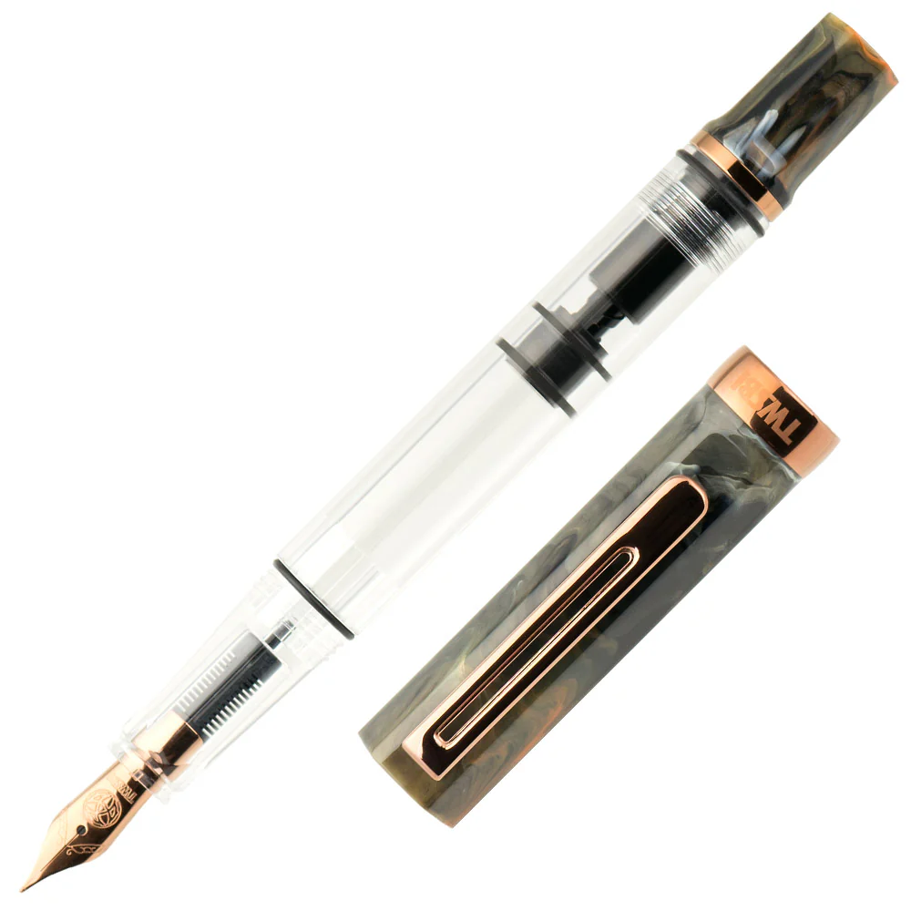 TWSBI Eco Fountain Pen Serpentine with Bronze