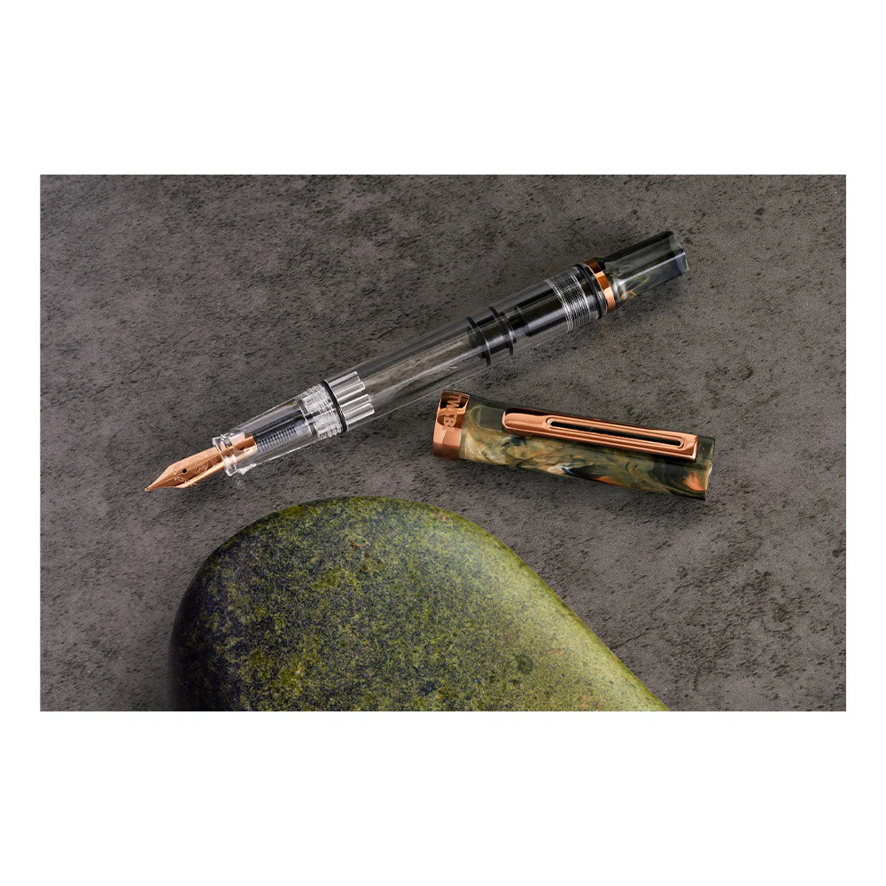 TWSBI Eco Fountain Pen Serpentine with Bronze - Image 3