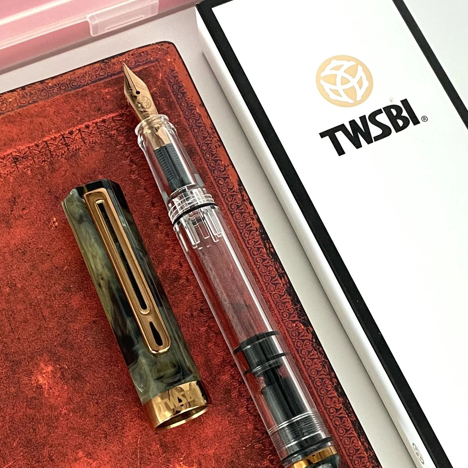 TWSBI Eco Fountain Pen Serpentine with Bronze - Image 4