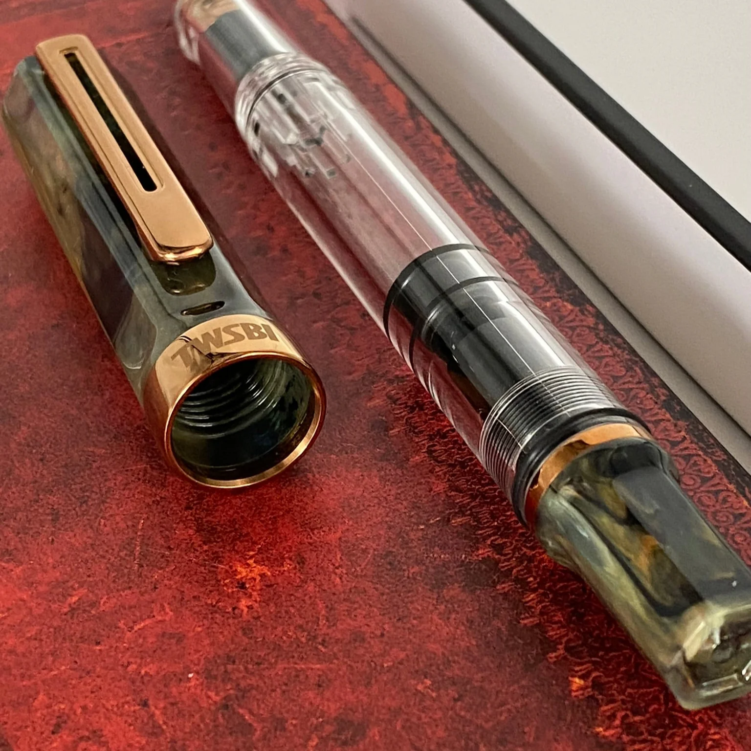 TWSBI Eco Fountain Pen Serpentine with Bronze - Image 6