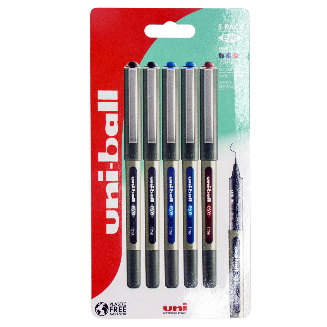 Uni-ball Eye Fine 05.mm Handwriting Set Five-Pen Set