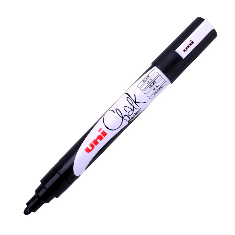 Uni Chalk Marker Pen PWE-5M Medium Bullet Tip - Image 11