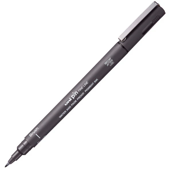Uni PIN Drawing Pen Dark Grey - Image 3