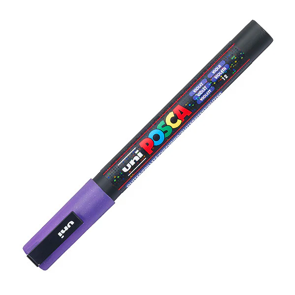 Uni POSCA Marker Pen PC-3ML Glitter - Image 3