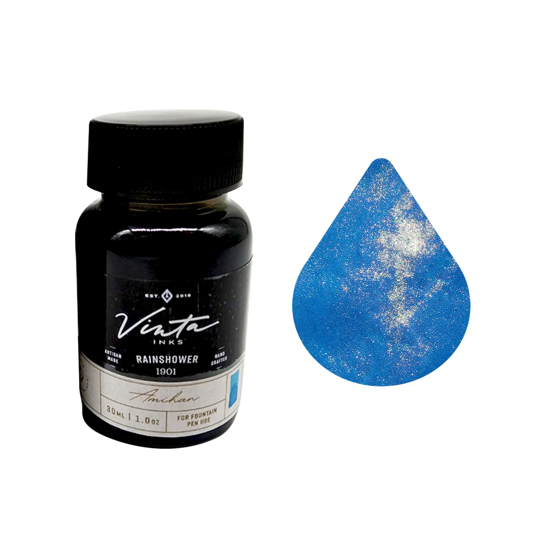 Vinta Bottled Ink 30ml Hello, Rain Collection - Image 7