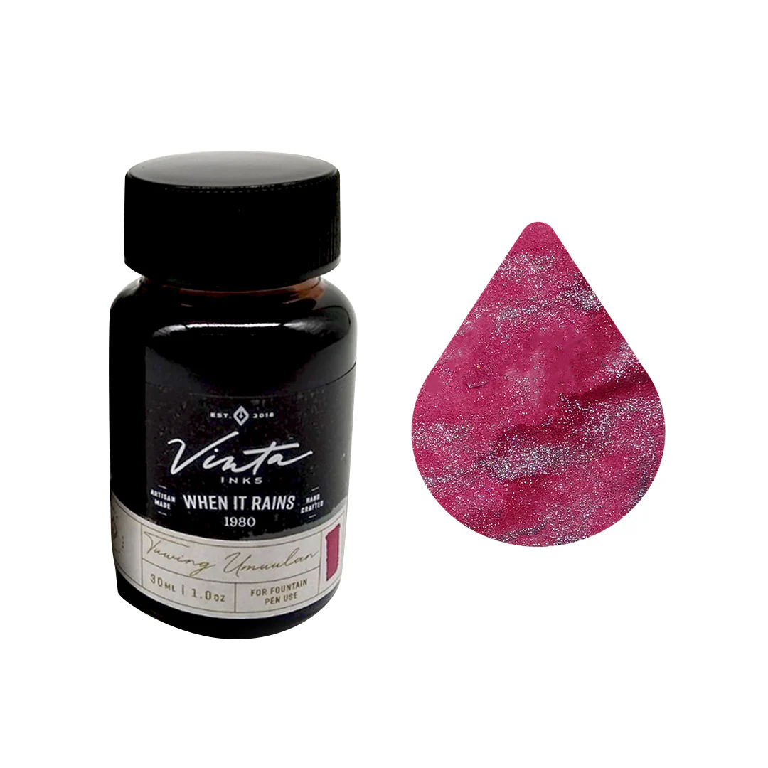 Vinta Bottled Ink 30ml Hello, Rain Collection - Image 9